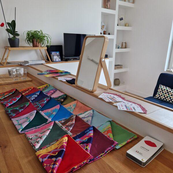 Foulards et nuanciers